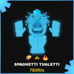 Diamond Spaghetti Tualetti 780M s (Секретный персонаж) — Roblox, лот №226749
