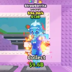 Diamond Strawberrita 94.2 M s (3 TRAITS) (JOB TRAIT) (Секре… — Roblox, лот №226787