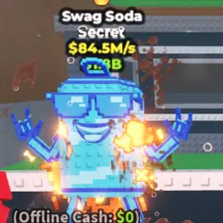 Diamond Swag Soda - 84.5M s - Secret - Fire (Секретный перс… — Roblox, лот №226795