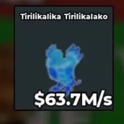 Diamond Tirilikalika Tirilikalako 63.7M s Low Exist reystr … — Roblox, лот №226692