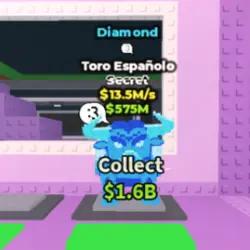 Diamond Toro Espanolo 13.5 M s (1 TRAIT) (Секретный персона… — Roblox, лот №226700
