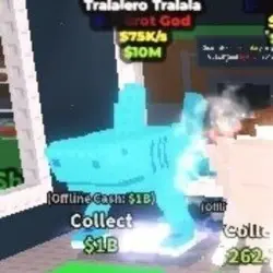 Diamond Tralalero Tralala Seller (Brainrot God персонаж) — Roblox, лот №226716