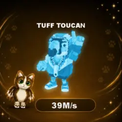 Diamond Tuff Toucan 39M s (Секретный персонаж) — Roblox, лот №226728