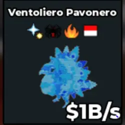 Diamond Ventoliero Pavonero (f01645) (Секретный персонаж) — Roblox, лот №226733