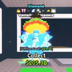 Diamond Ventoliero Pavonero 2B s (Секретный персонаж) — Roblox, лот №226738