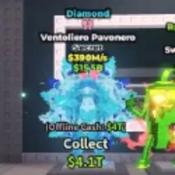 DIAMONDVentoliero Pavonero 390M s + Bunny Trait (Секретный … — Roblox, лот №226752
