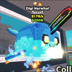 Digi Narwhal 1.7B STEAL (Секретный персонаж) — Roblox, лот №226760