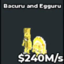 Divine Bacuru and Egguru (Секретный персонаж) — Roblox, лот №226816