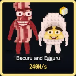 Divine Bacuru and Egguru 240M s (Секретный персонаж) — Roblox, лот №226818