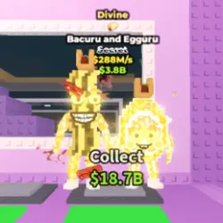 Divine Bacuru and Egguru 288 M s (1 TRAIT) (Секретный персо… — Roblox, лот №226819