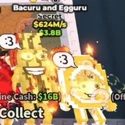 Divine Bacuru and Egguru 624M s Fire, :3, Spider, Explosive… — Roblox, лот №226821