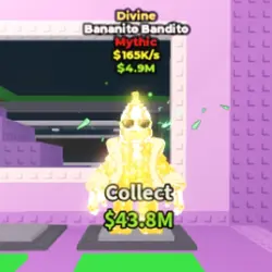 Divine Bananito Bandito 165 K s (Мифический персонаж) — Roblox, лот №226830