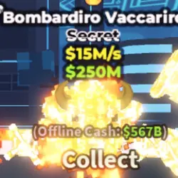 DIVINE bombardiro vaccariro $15M s FUSE (Секретный персонаж) — Roblox, лот №226851