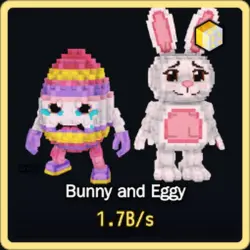 Divine Bunny and Eggy 1.7B s (Секретный персонаж) — Roblox, лот №226862