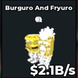 Divine Burguro And Fryuro (f02007) (Секретный персонаж) — Roblox, лот №226886