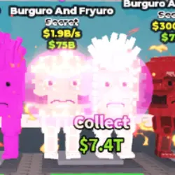 Divine Burguro and Fryuro 1.9B s (Секретный персонаж) — Roblox, лот №226891