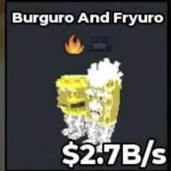 Divine Burguro and Fryuro 2.7 B s (Секретный персонаж) — Roblox, лот №226899