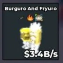 Divine Burguro and Fryuro 3.4B s Good Trait RAF (Секретный … — Roblox, лот №226901