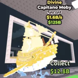 Divine Capitano Moby (Секретный персонаж) — Roblox, лот №226918