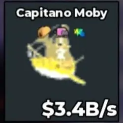 Divine Capitano Moby 3.4B s zer (Секретный персонаж) — Roblox, лот №226924