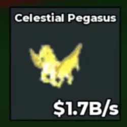 Divine Celestial Pegasus 1.7B s (Секретный персонаж) — Roblox, лот №226815