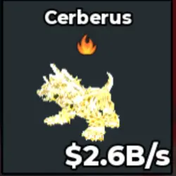 Divine Cerberus (f01389) (Секретный персонаж) — Roblox, лот №226823
