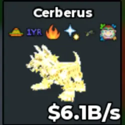 Divine Cerberus 6.1B s Has 1YR Trait (Секретный персонаж) — Roblox, лот №226843