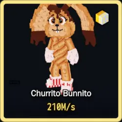 Divine Churrito Bunnito 210M s (Секретный персонаж) — Roblox, лот №226864