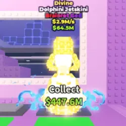 Divine Dolphini Jetskini 2.9 M s (Brainrot God персонаж) — Roblox, лот №226898
