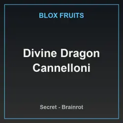 Divine Dragon Cannelloni (Секретный персонаж) — Roblox, лот №226904