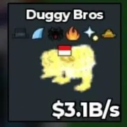 Divine Duggy Bros 3.1B s Clean Trait 26 Exist Divine KennCe… — Roblox, лот №226943