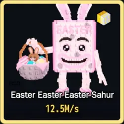 Divine Easter Easter Easter Sahur 12.5M s (Секретный персон… — Roblox, лот №226954