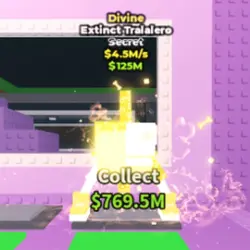 Divine Extinct Tralalero 4.5 M s (Секретный персонаж) — Roblox, лот №226987