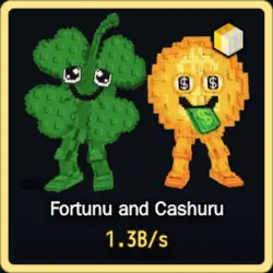 Divine Fortunu and Cashuru 1.3B s (Секретный персонаж) — Roblox, лот №227001