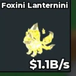 Divine Foxini Lanternini 1.1B s JV33 (Секретный персонаж) — Roblox, лот №227008