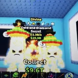 Divine Gold and Diamond 3.3 b s (Секретный персонаж) — Roblox, лот №227053