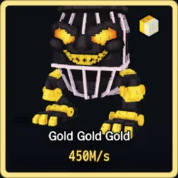 Divine Gold Gold Gold 450M s (Секретный персонаж) — Roblox, лот №226931
