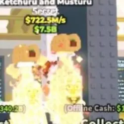 Divine Ketchuru and Musturu 722.5 (Секретный персонаж) — Roblox, лот №226949