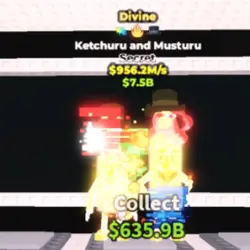 Divine Ketchuru and Musturu 956.2 M s (Секретный персонаж) — Roblox, лот №226951