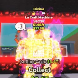 Divine LA Craft Machine 1.6B S (Секретный персонаж) — Roblox, лот №226966