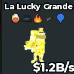 Divine La Lucky Grande 1.2B s (Секретный персонаж) — Roblox, лот №226984