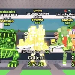 DIVINE La Lucky Grande 400M s (Секретный персонаж) — Roblox, лот №226988