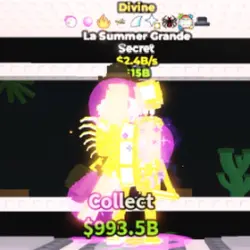 Divine La Summer Grande 2.4 B s (Секретный персонаж) — Roblox, лот №227000