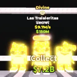 Divine Las Tralaleritas 9.7 M s Trait Halo (Секретный персо… — Roblox, лот №227013