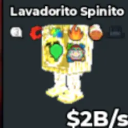 Divine Lavadorito Spinito Rare Traits (Секретный персонаж) — Roblox, лот №227028