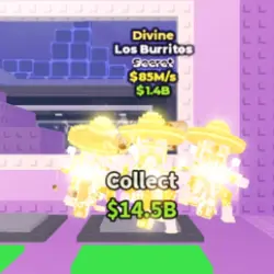 Divine Los Burritos 85 M s (Секретный персонаж) — Roblox, лот №227041