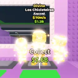 Divine Los Chicleteiras 70 M s (Секретный персонаж) — Roblox, лот №227047