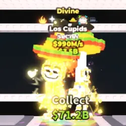Divine Los Cupids 990 M s (Секретный персонаж) — Roblox, лот №227062