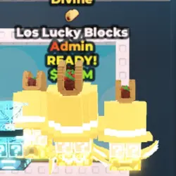DIVINE los lucky blocks RARE (Admin персонаж) — Roblox, лот №227067