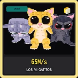 Divine Los Mi Gatitos 65M s (Секретный персонаж) — Roblox, лот №227070